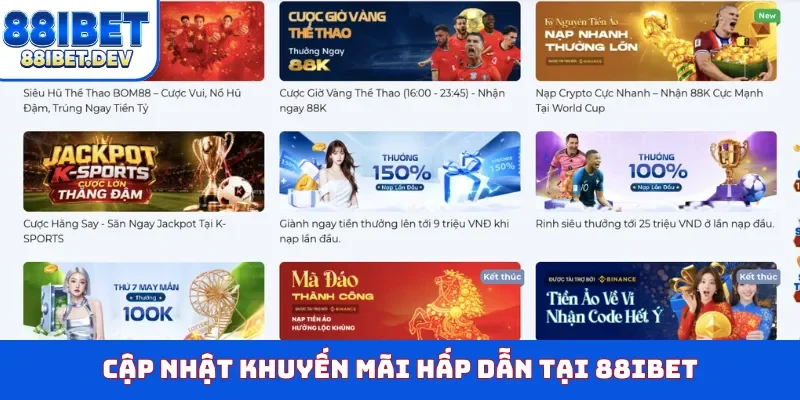 Cập nhật khuyến mãi hấp dẫn