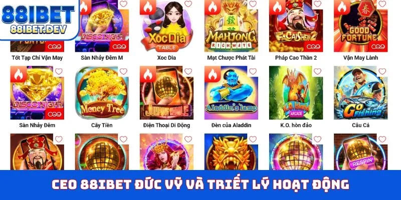 CEO 88IBET Đức Vỹ và triết lý hoạt động